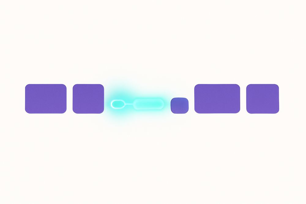 Detector computing a z-score over token positions to decide if text carries a keyed watermark